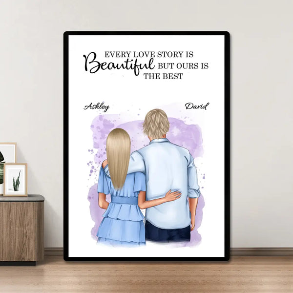 United in Love - 'You & Me, We Got This' Personalized Poster or Canvas for Couples